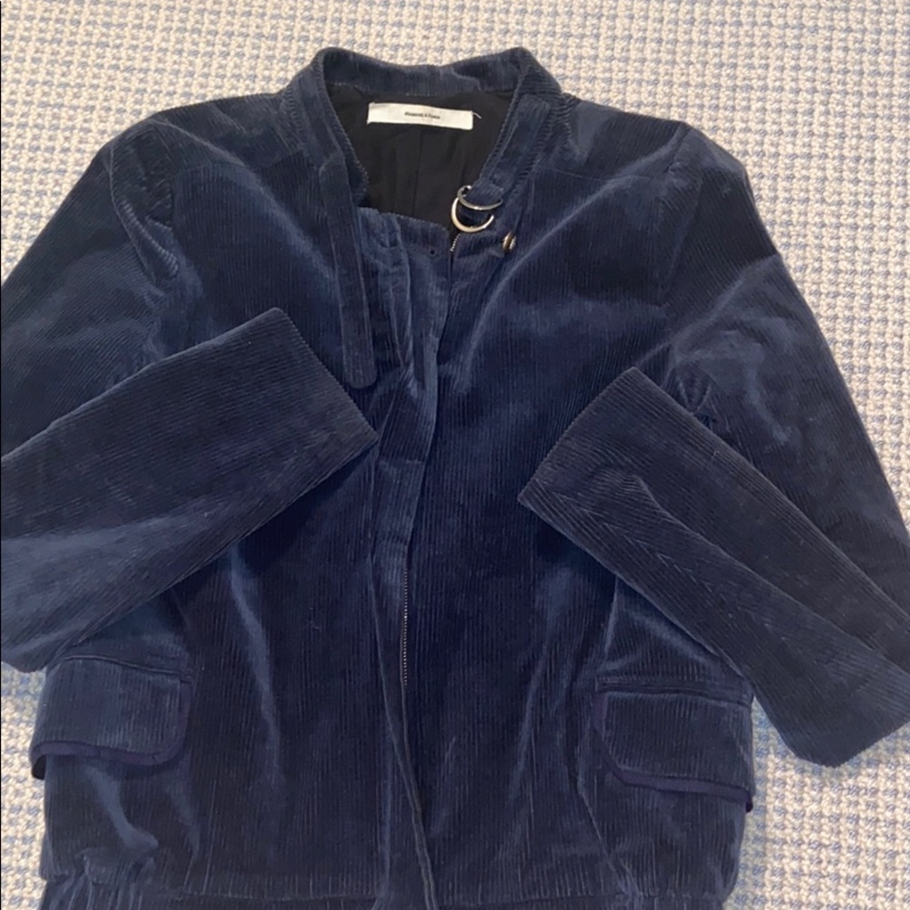 Madame a Paris Blue Corduroy Jacket
